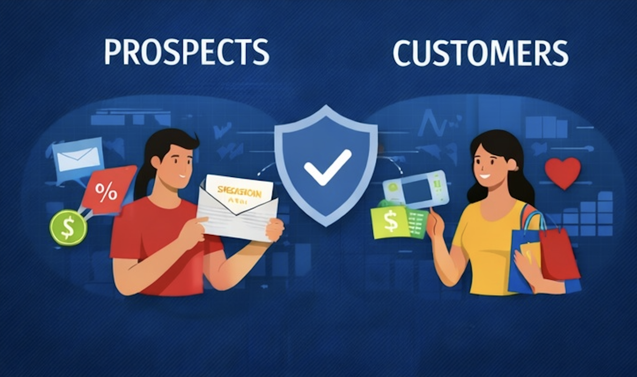 Prospects vs customers